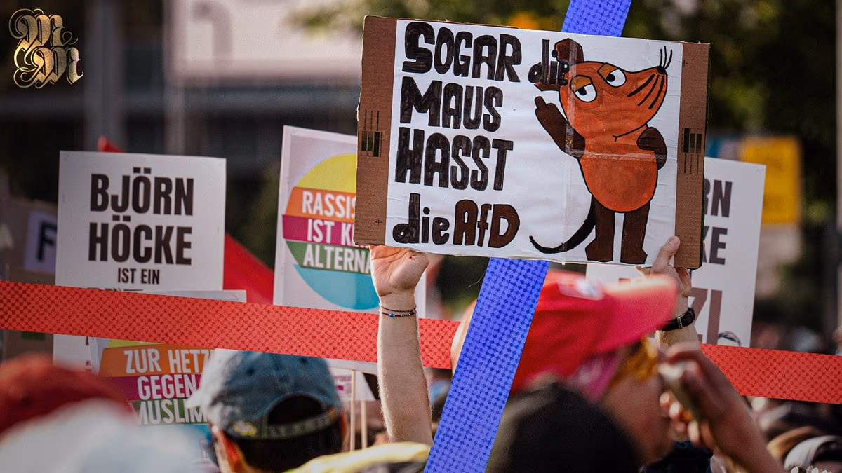 Erfurt: Ein Tag, zwei Blockaden, und Zehntausend friedliche Stimmen gegen Rechts